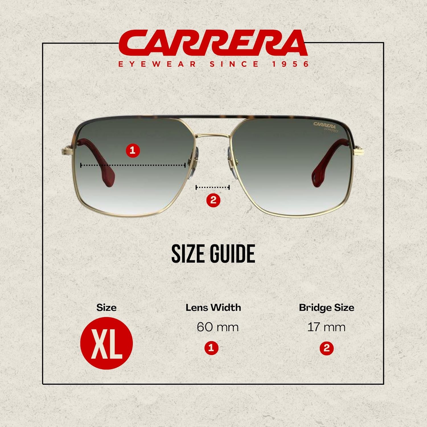 CA152/S Square Sunglasses for Men + BUNDLE with Designer Iwear Eyewear Kit