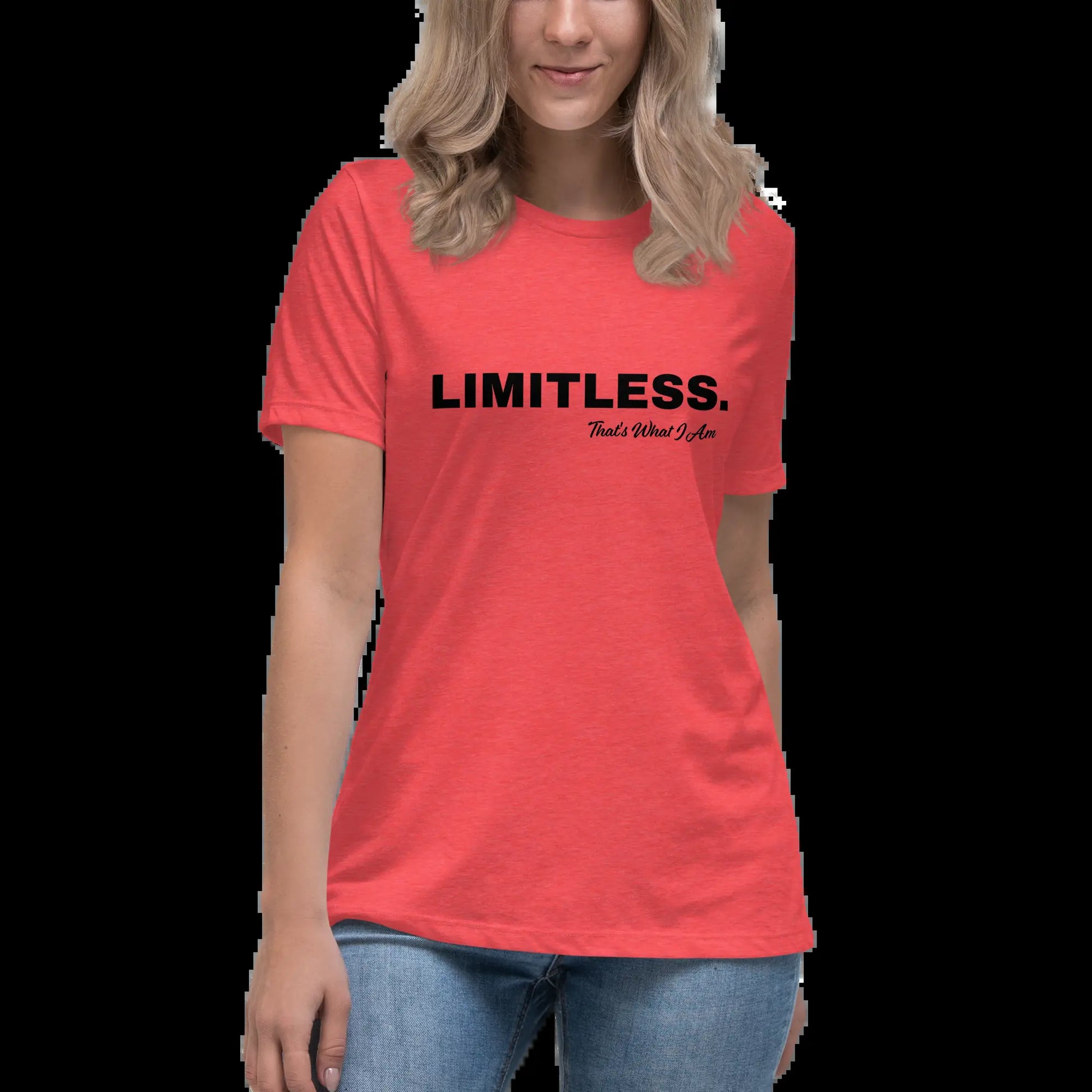 Women'S T-Shirt LIMITLESS Women'S Relaxed T-Shirt