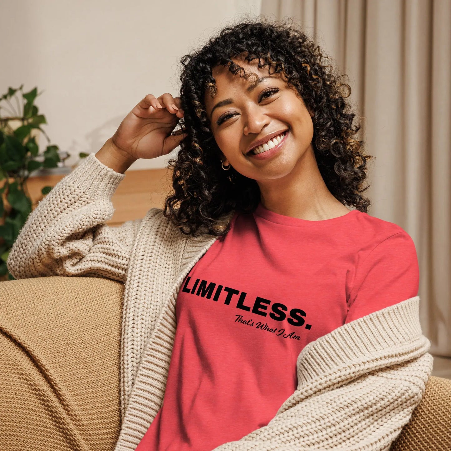 Women'S T-Shirt LIMITLESS Women'S Relaxed T-Shirt