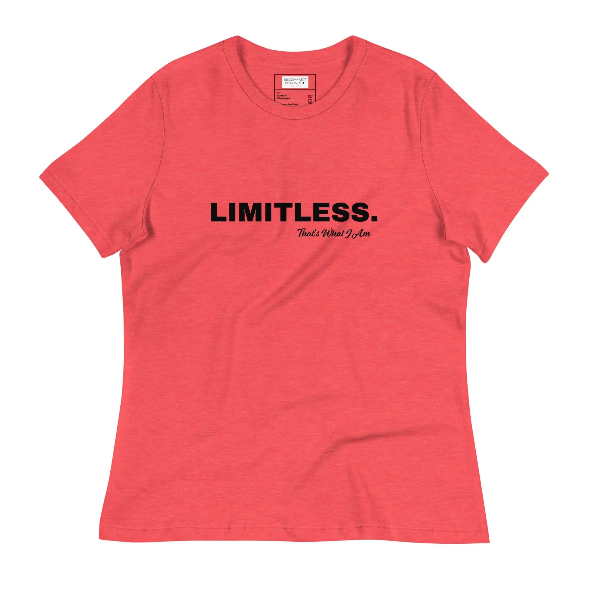 Women'S T-Shirt LIMITLESS Women'S Relaxed T-Shirt